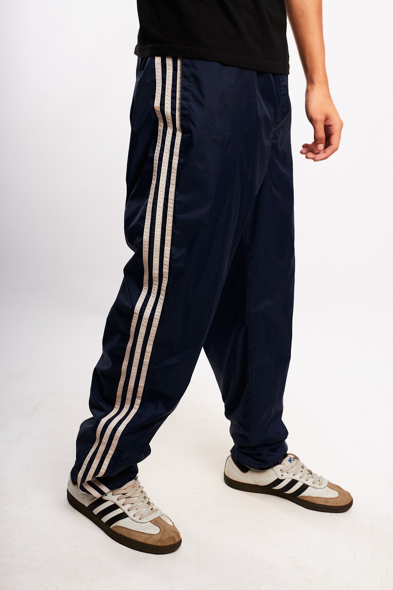 2000s Vintage Adidas Navy Track Pant (S/M)