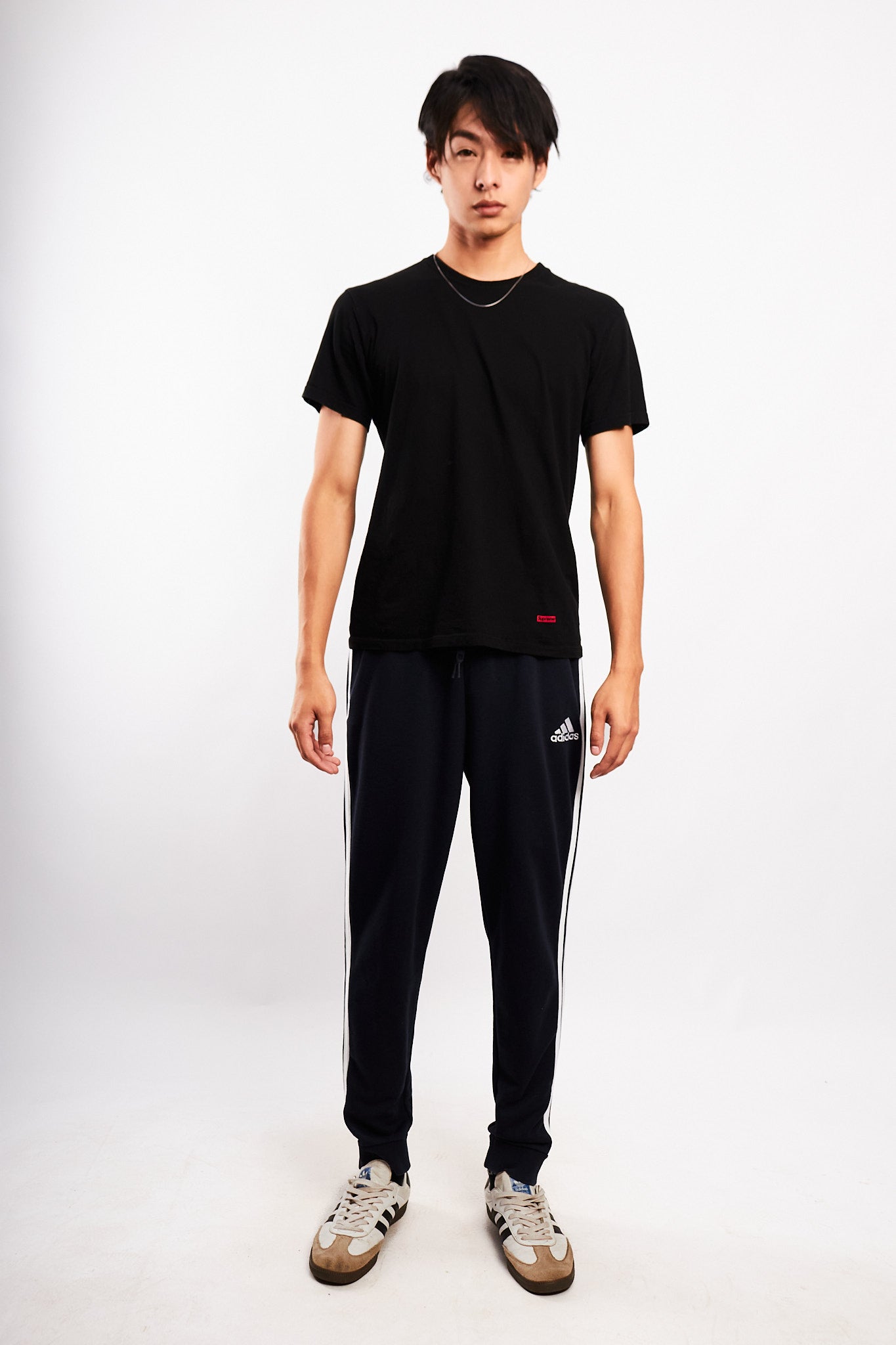 2000 Vintage Adidas Navy Track Pant (M)