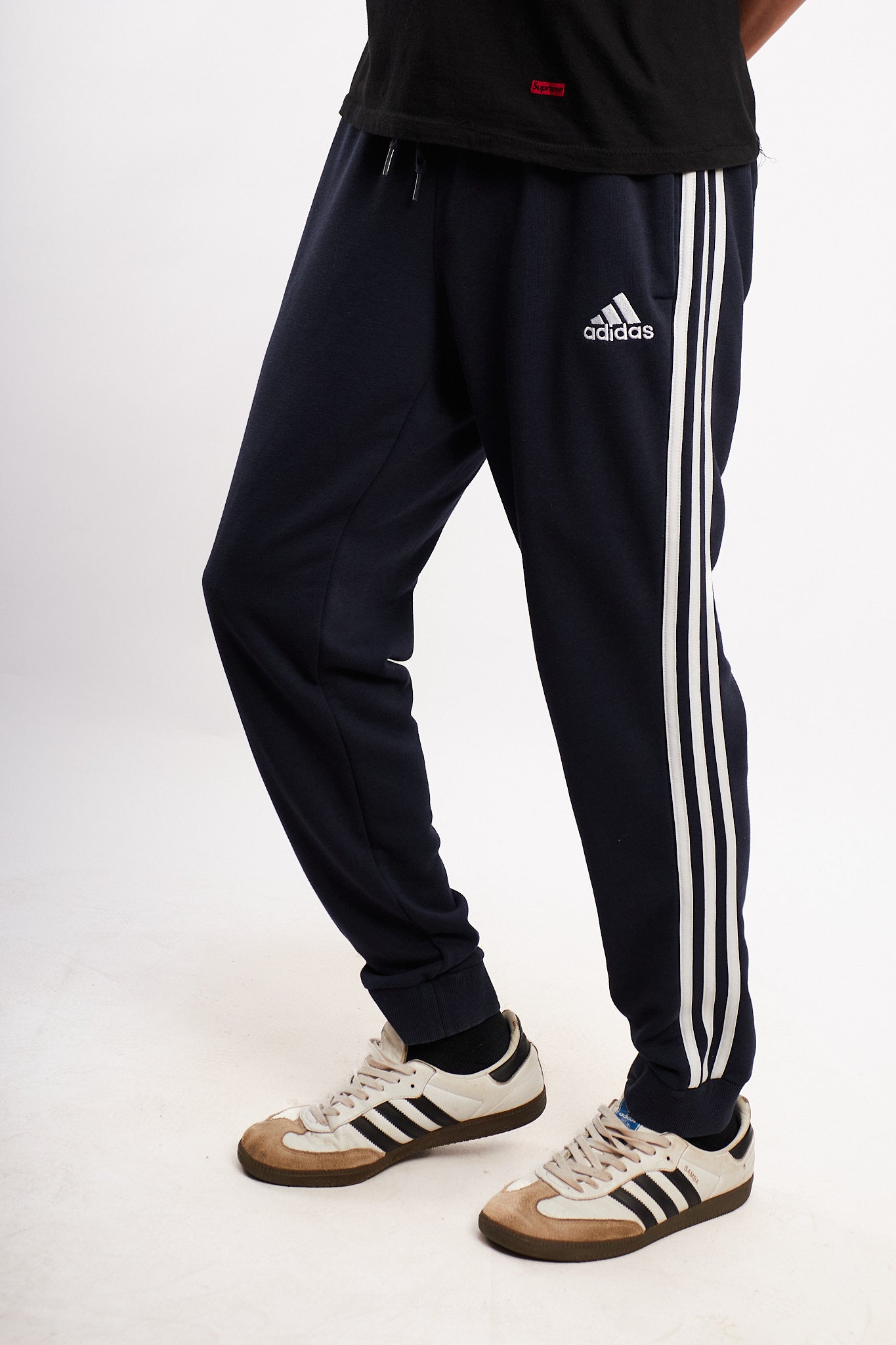 2000 Vintage Adidas Navy Track Pant (M)