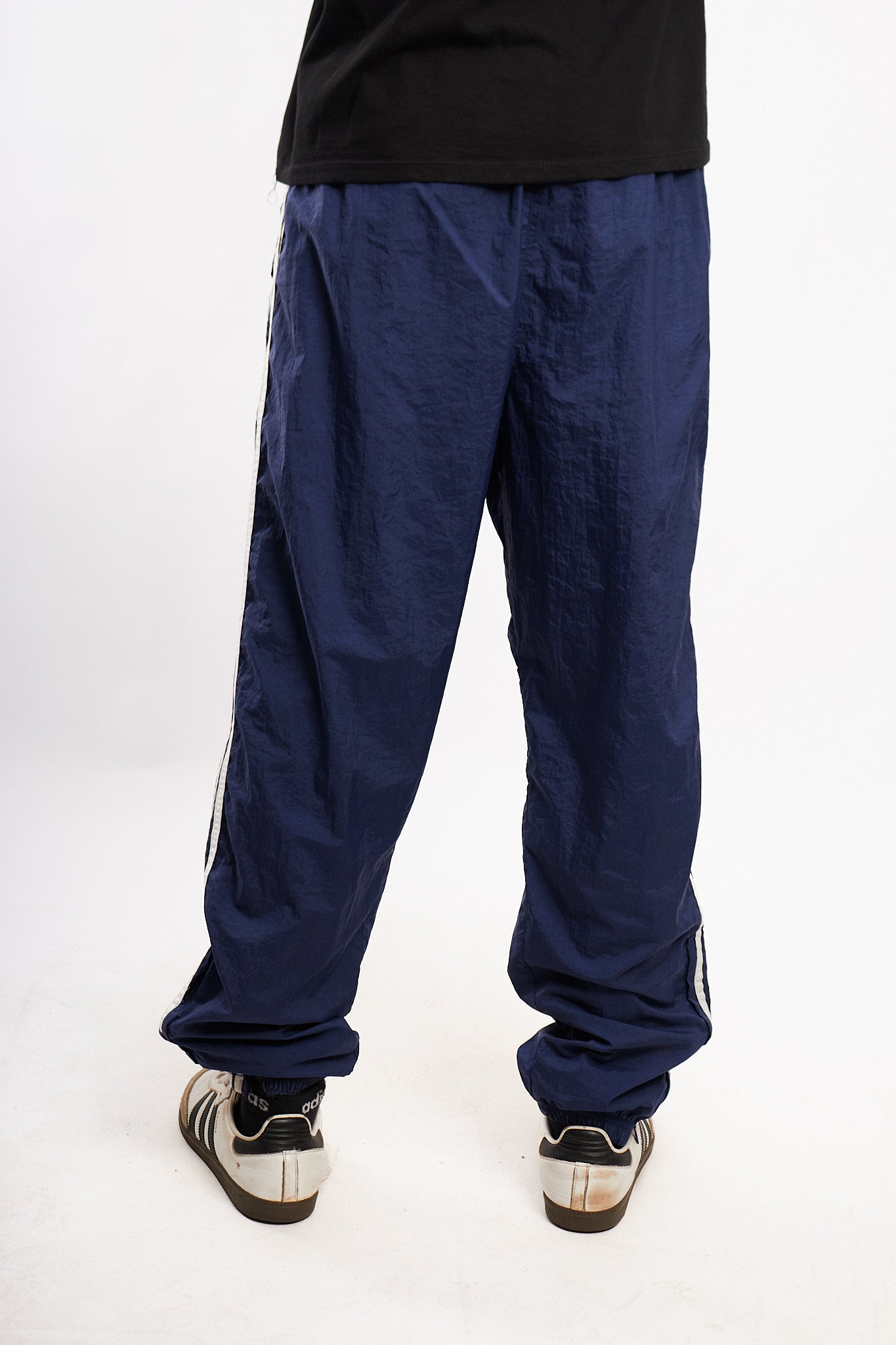 2000s Vintage Adidas Navy Track Pant  (S/M)