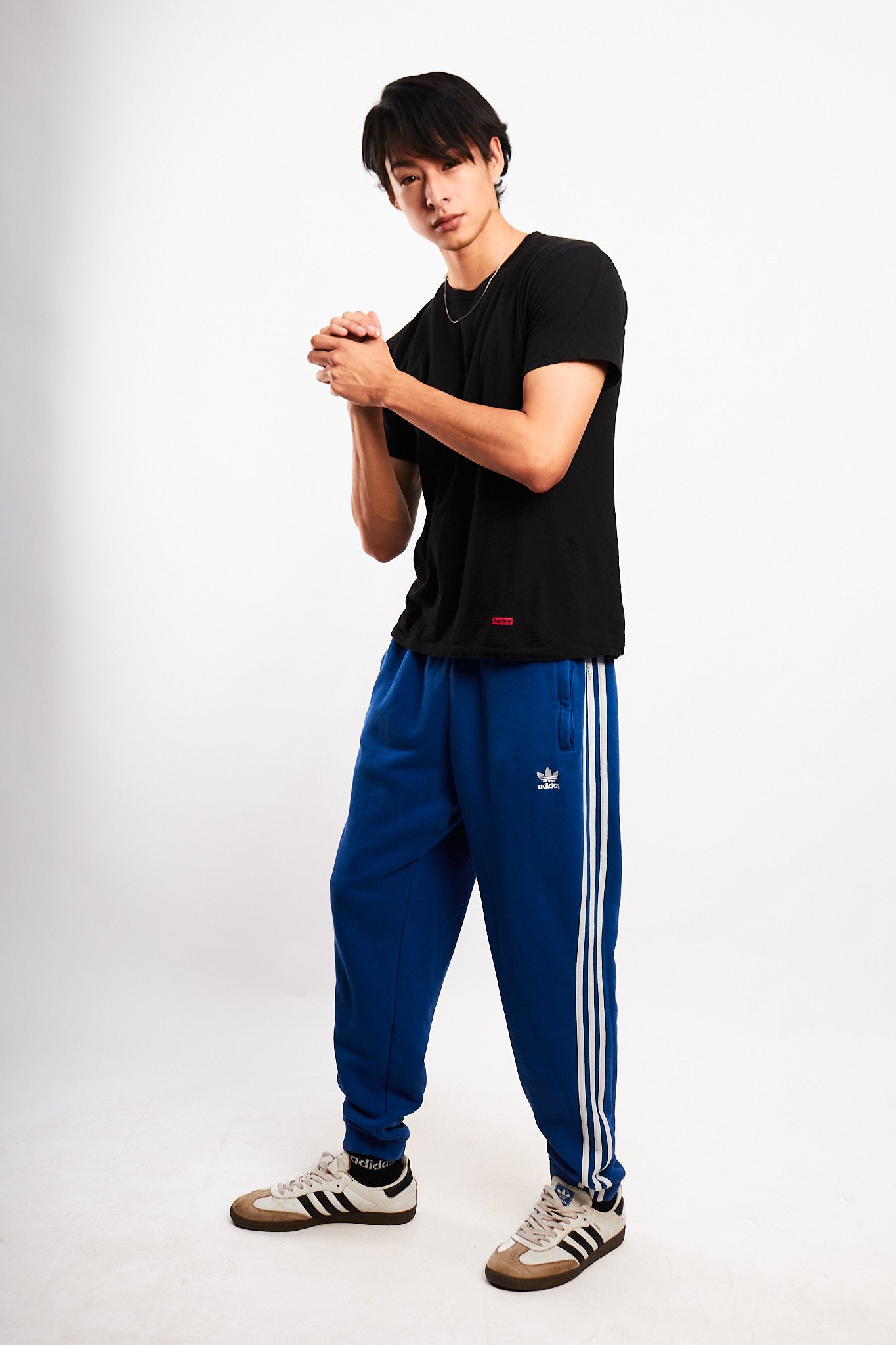 2012 Adidas Royal Blue Cotton Track Pant (M/L)