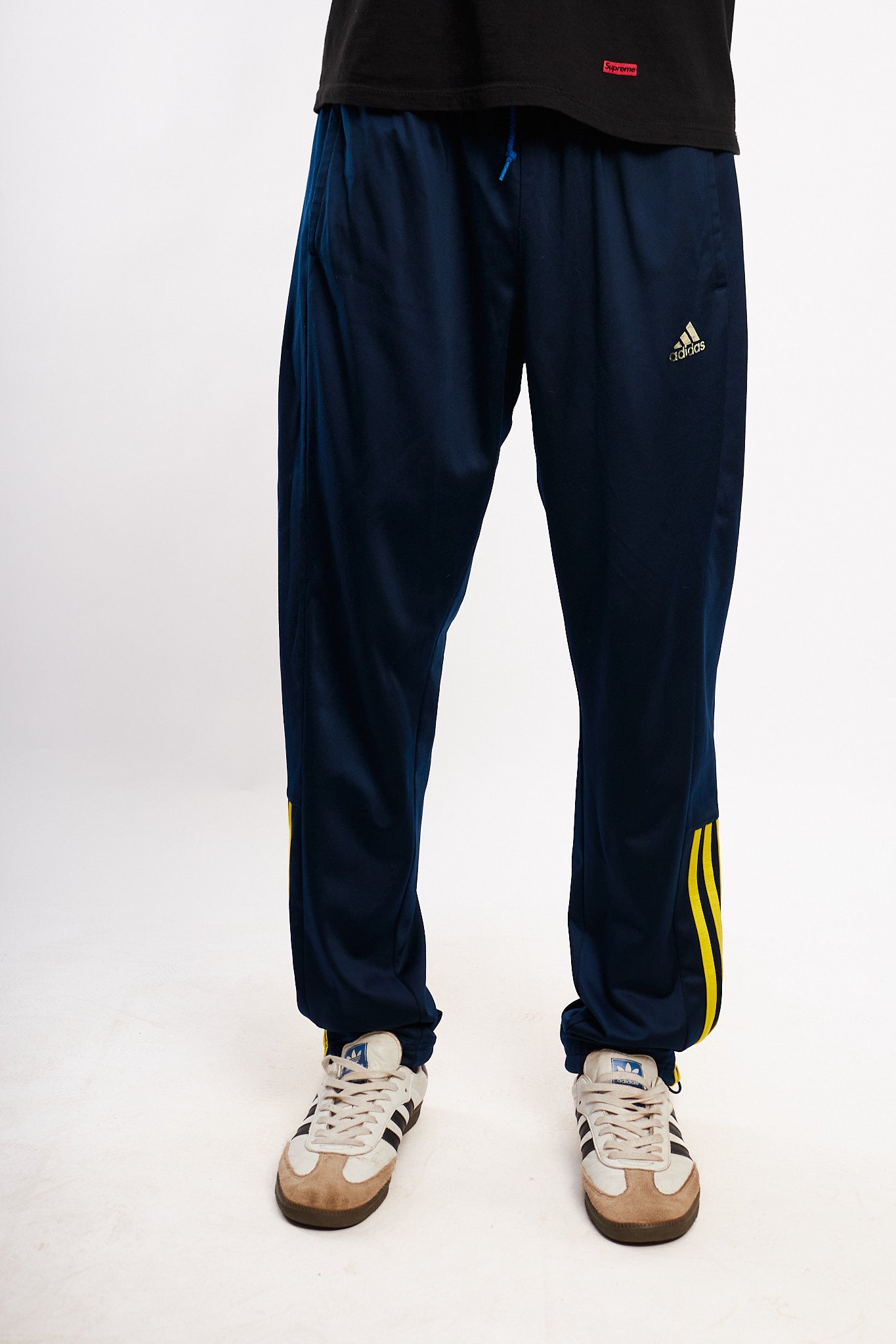 2010 Adidas Navy n' yellow Track Pant (M)