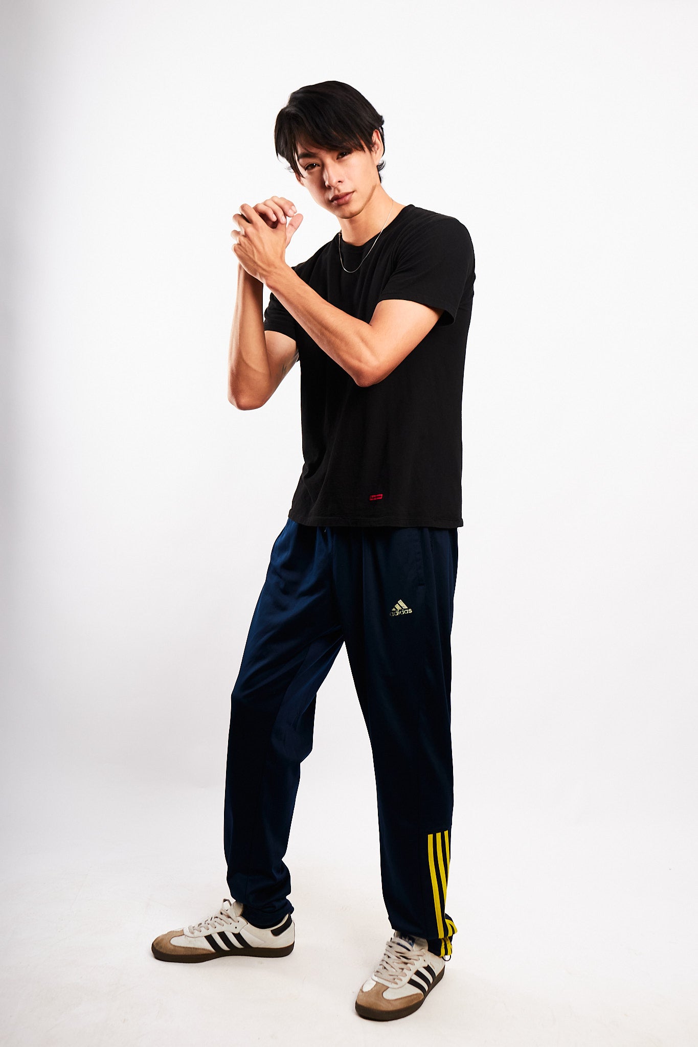 2010 Adidas Navy n' yellow Track Pant (M)