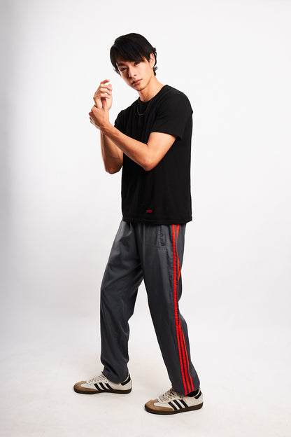 2000s Vintage Adidas Gray Track Pant (S/M)