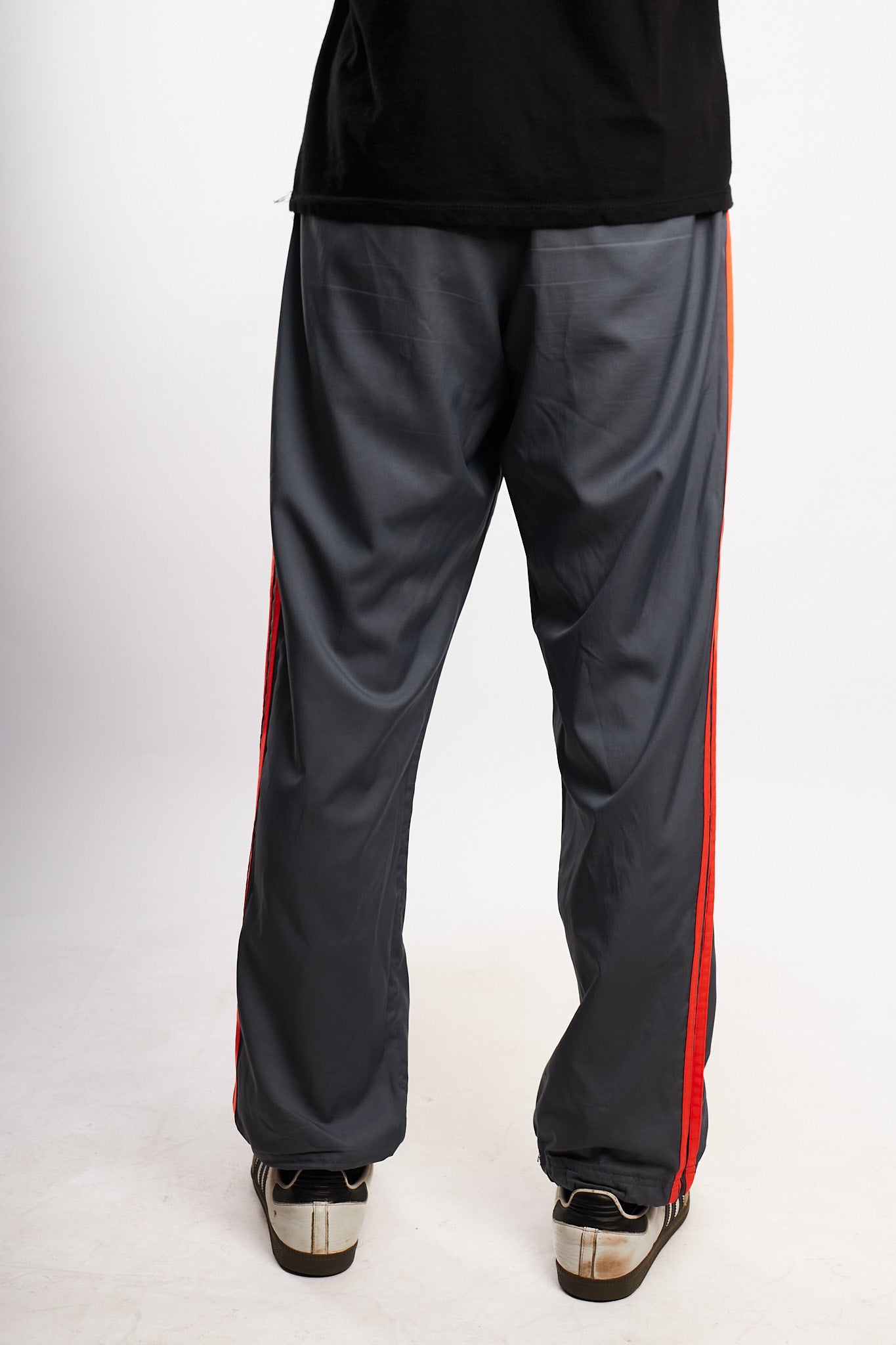 2000s Vintage Adidas Gray Track Pant (S/M)