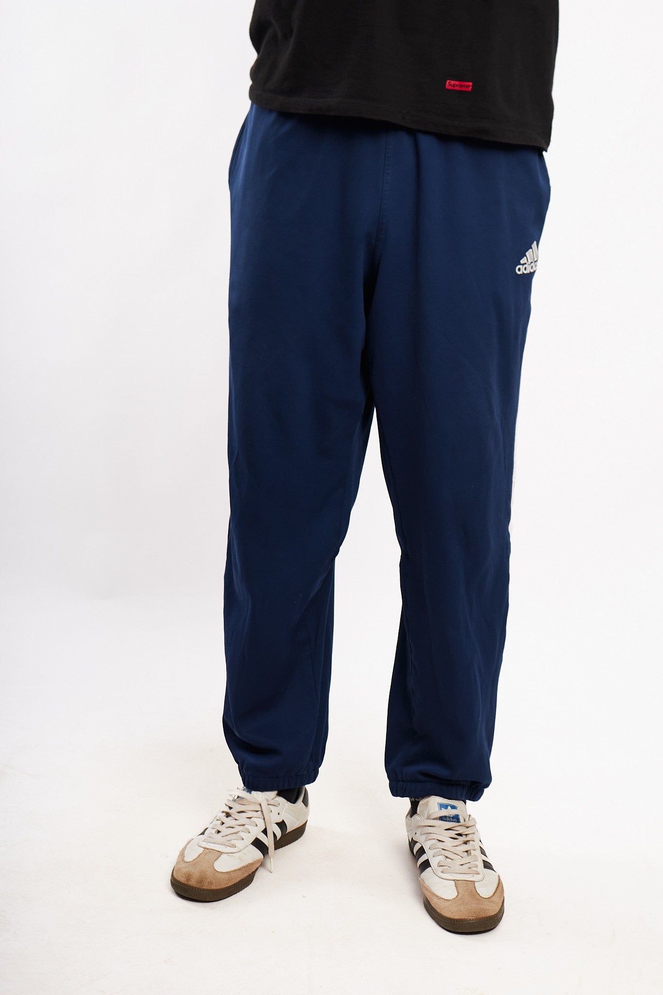 2000 Vintage Adidas Navy Track Pant (L/XL)