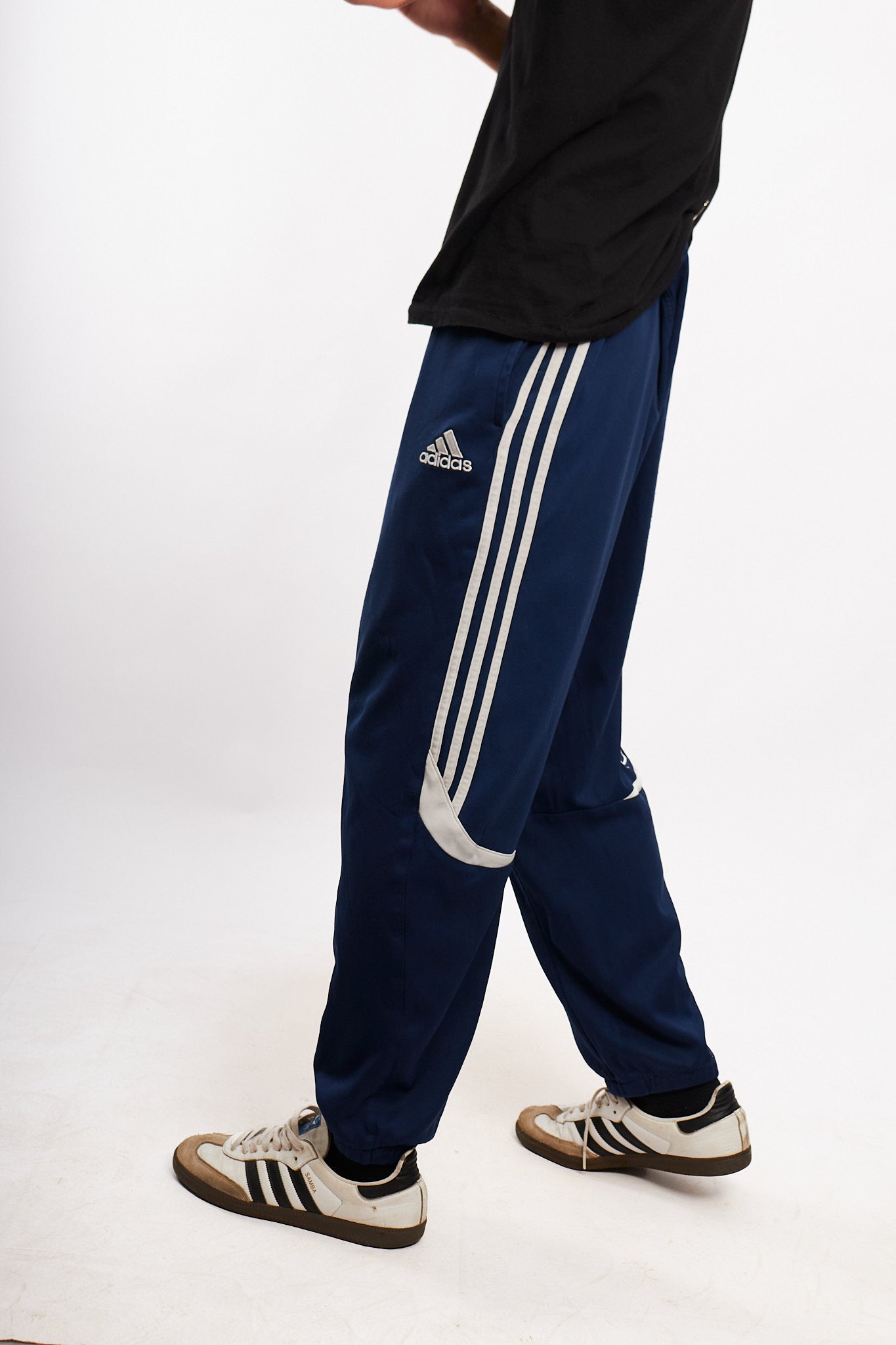2000 Vintage Adidas Navy Track Pant (L/XL)