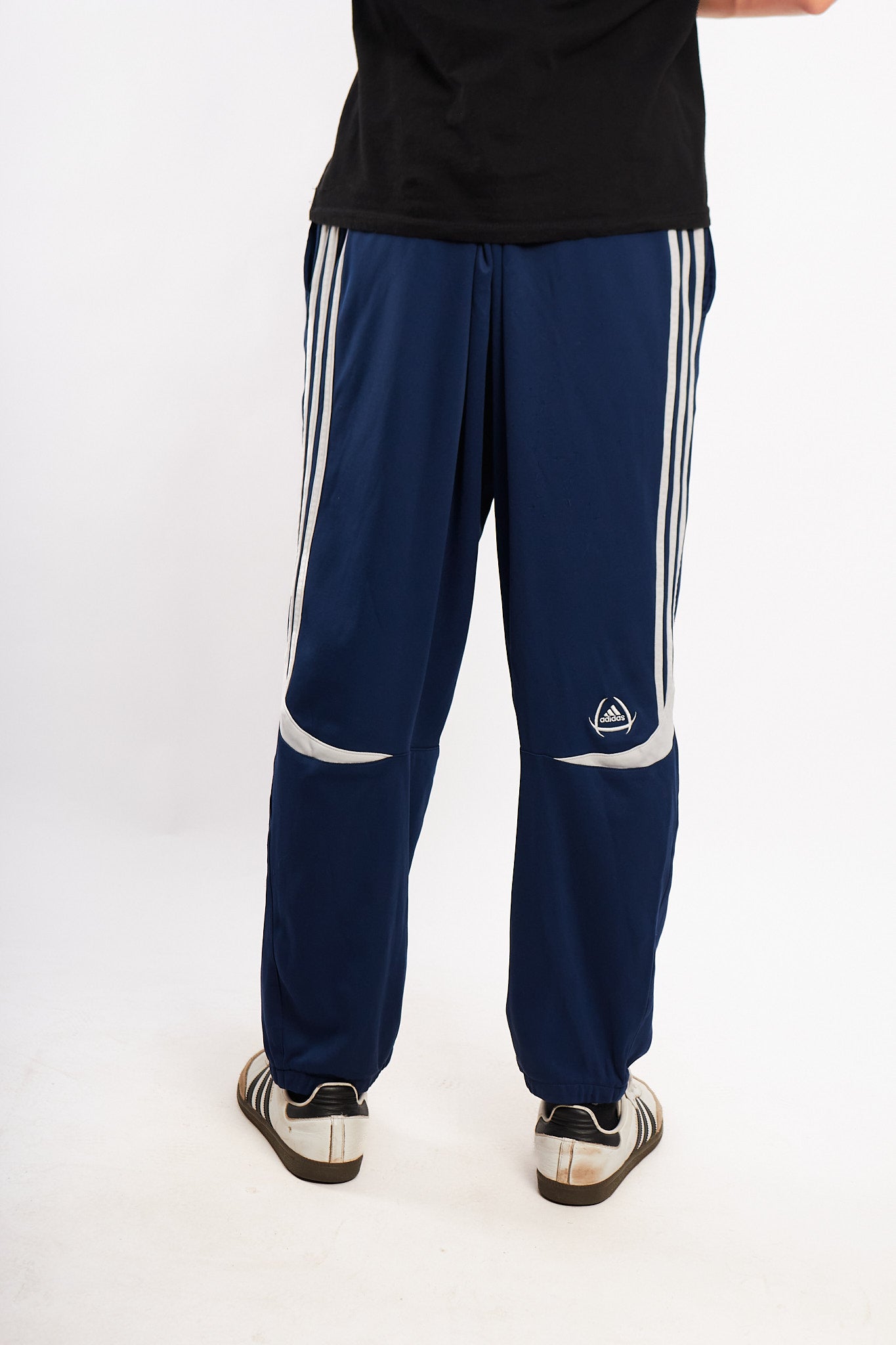 2000 Vintage Adidas Navy Track Pant (L/XL)