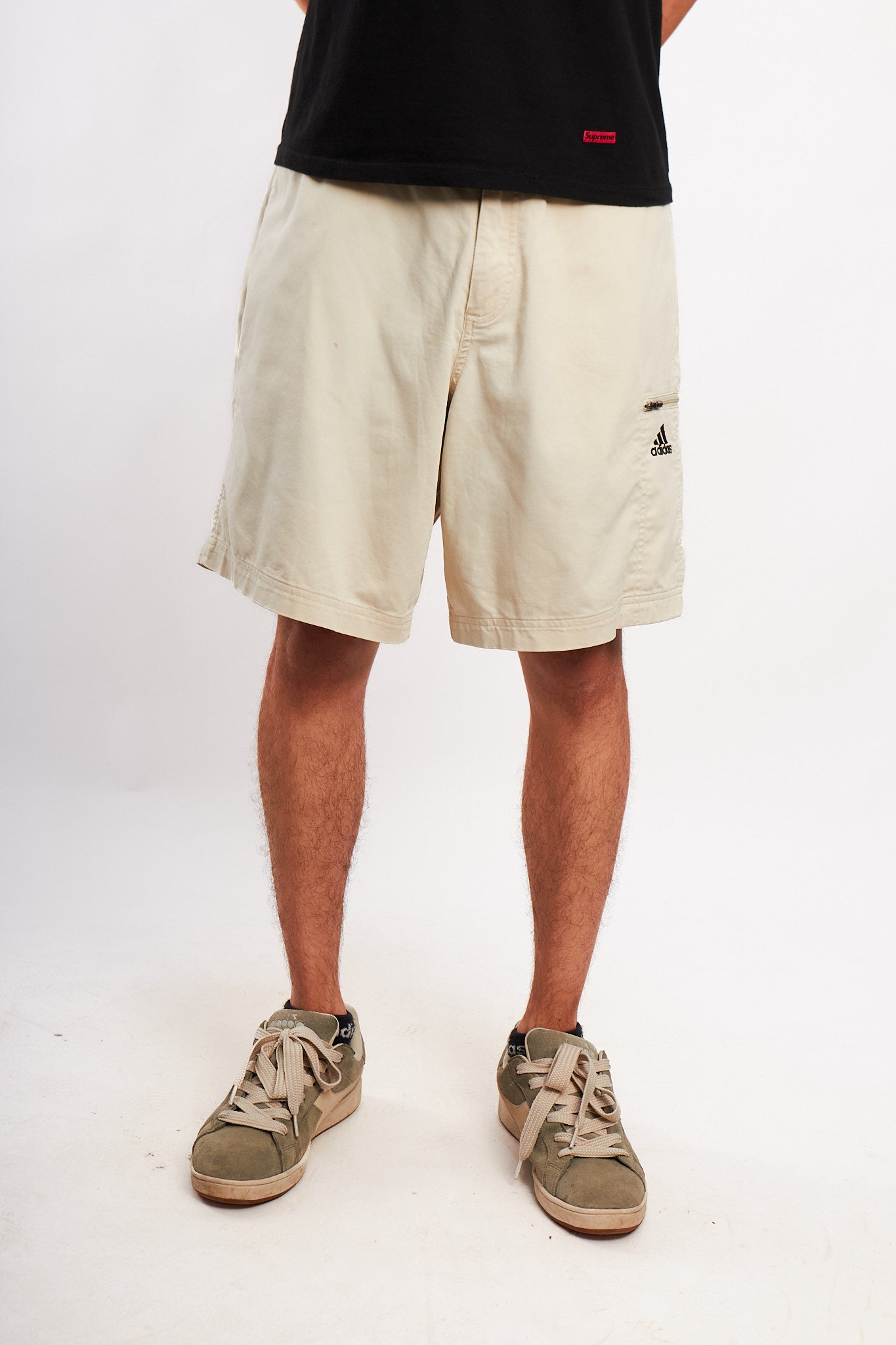 2000 Adidas Beige Cargo Short (M/32)