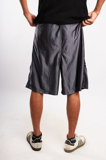 2000 Adidas Gray Satin Short (L/XL)
