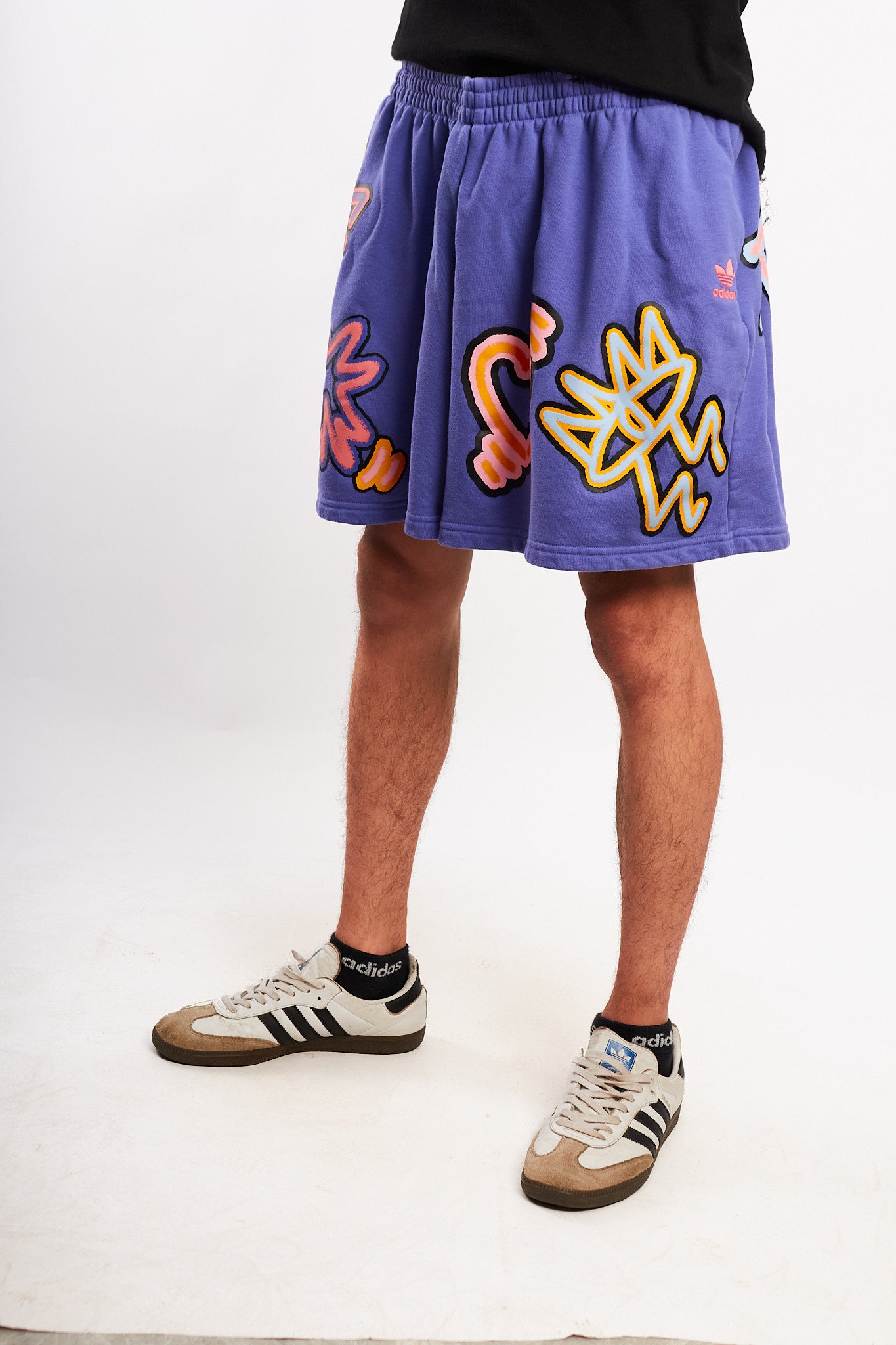 2000 Adidas Vintage Full Logos Short (XL/XXL)