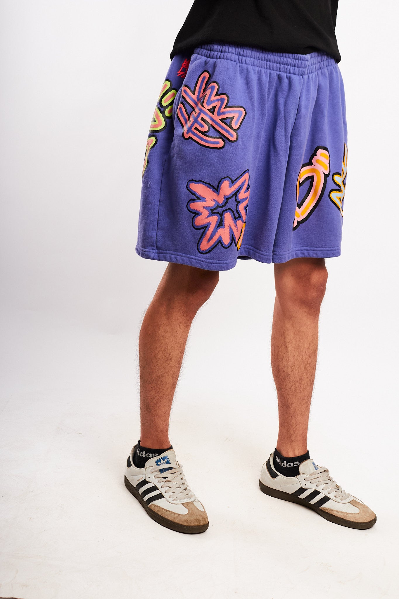 2000 Adidas Vintage Full Logos Short (XL/XXL)