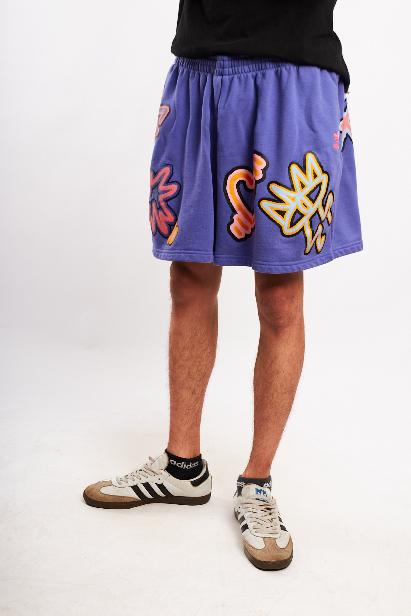 2000 Adidas Vintage Full Logos Short (XL/XXL)