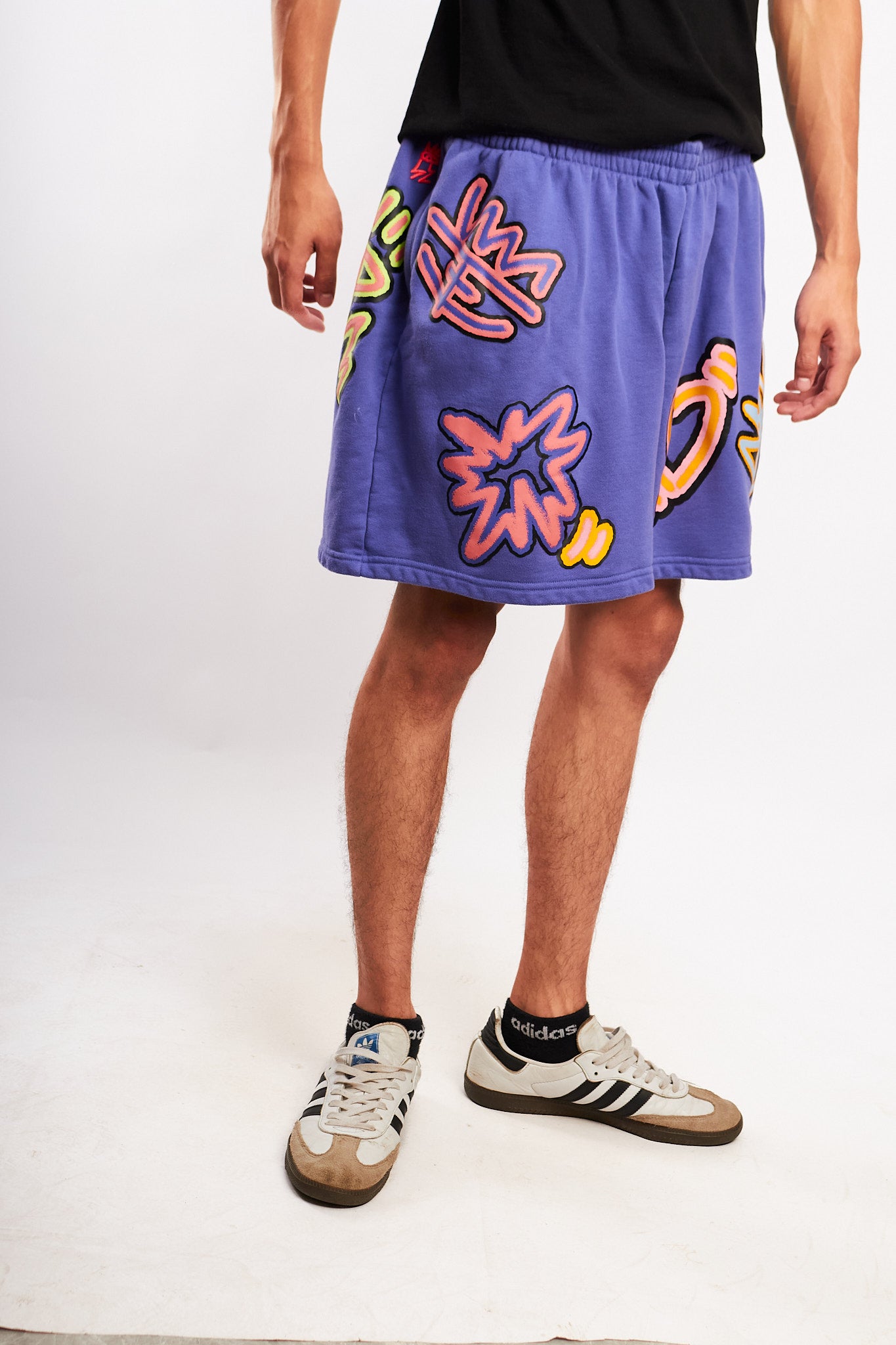 2000 Adidas Vintage Full Logos Short (XL/XXL)