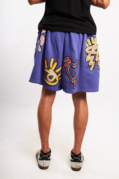 2000 Adidas Vintage Full Logos Short (XL/XXL)