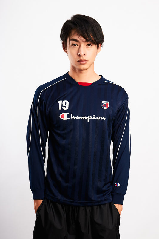 1990 Vintage Champion Soccer Longsleeve Jersey (S/M)