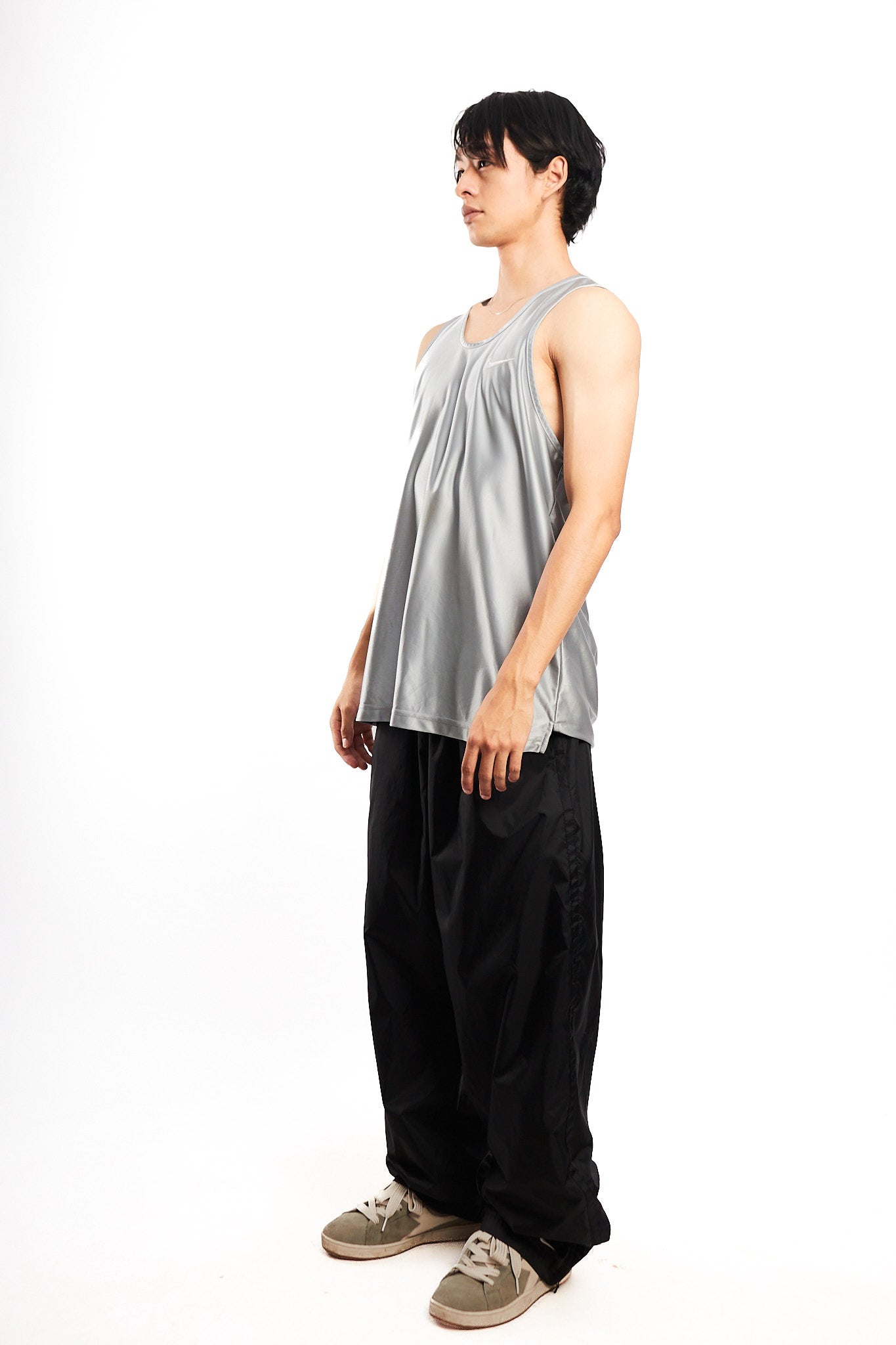 1990 Vintage Nike Metallic Tanktop Jersey (L)