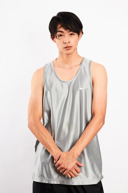 1990 Vintage Nike Metallic Tanktop Jersey (L)