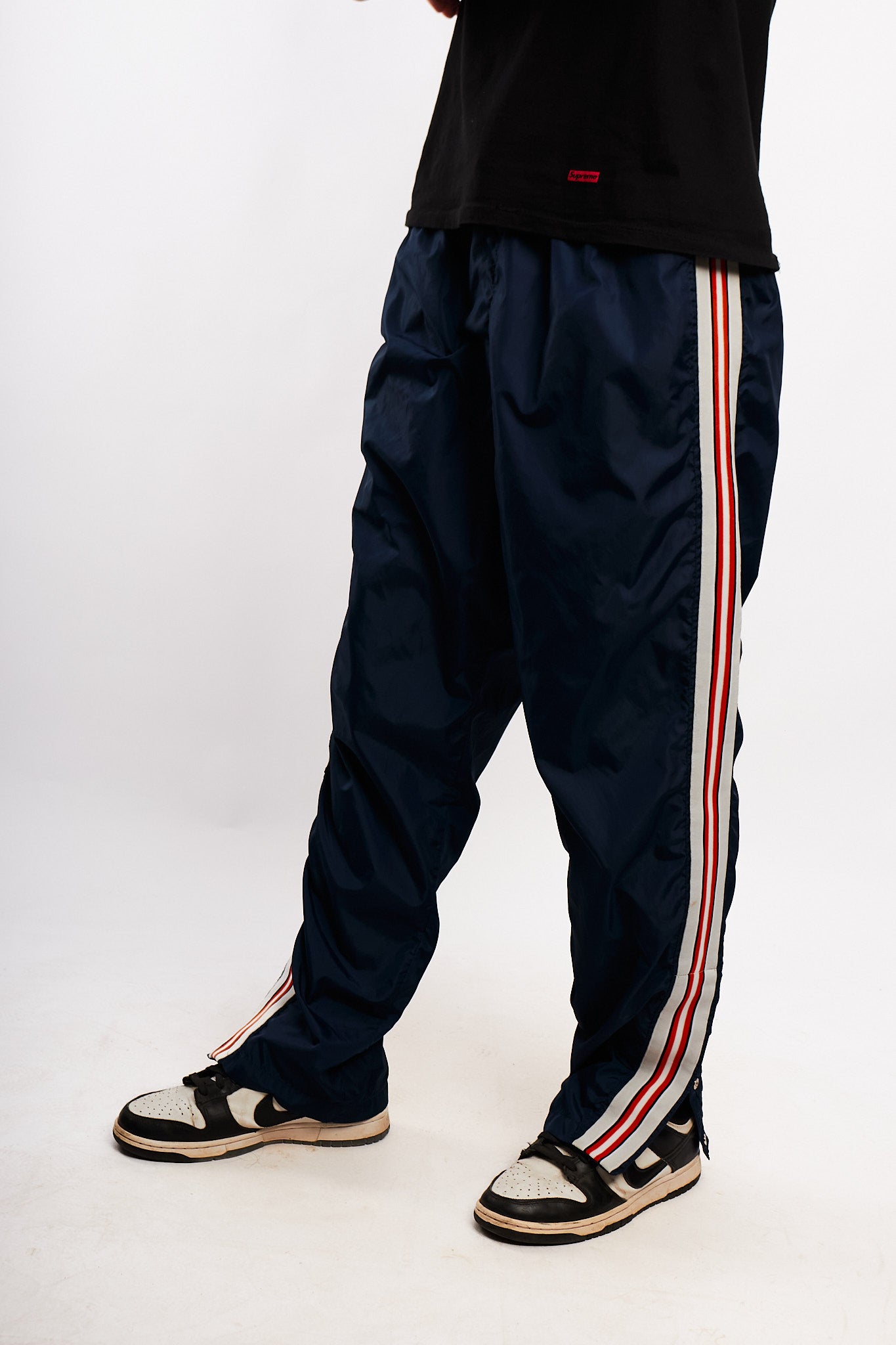 1990 Vintage Nike Navy Track Pant (S/M)