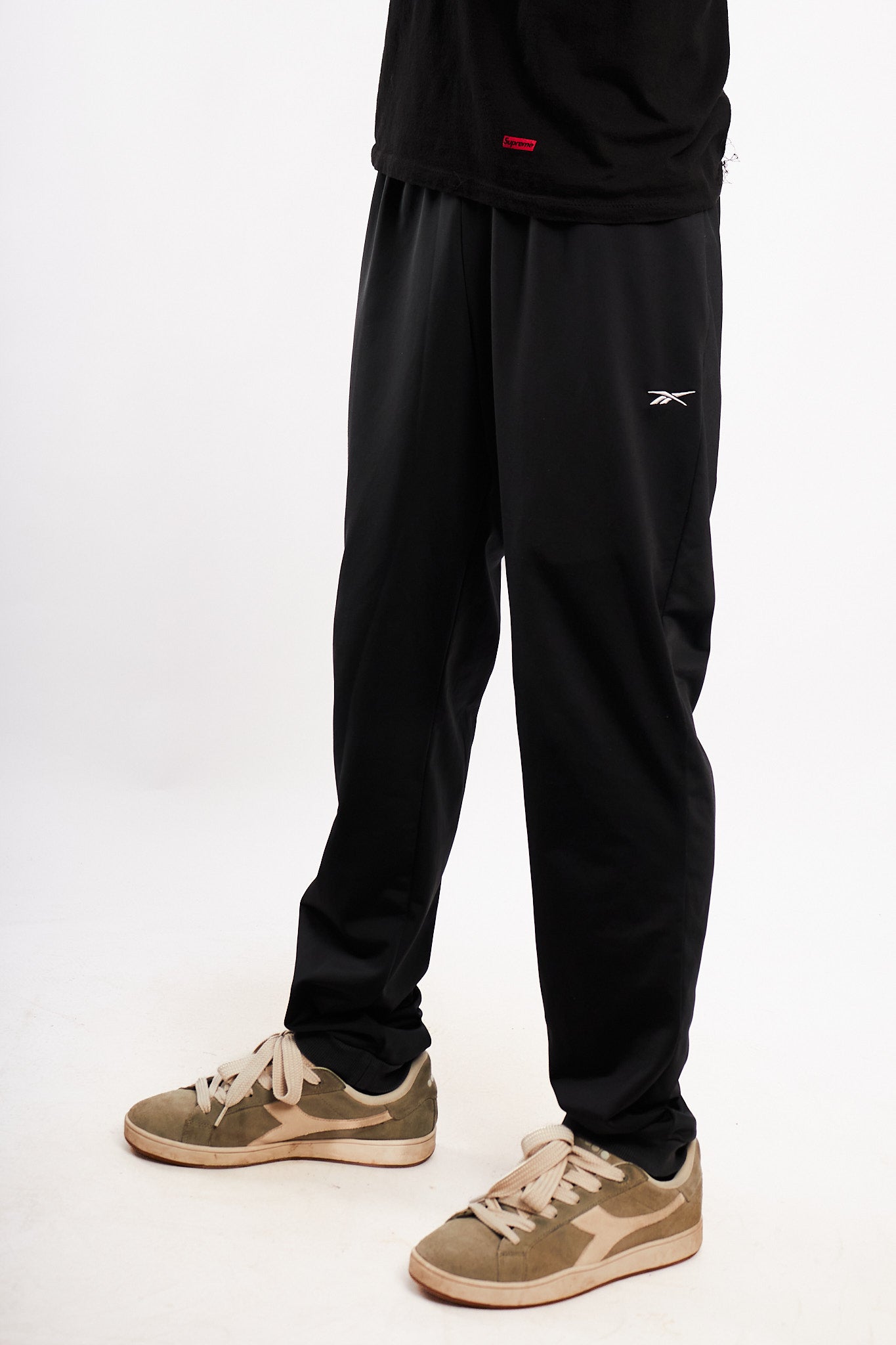 2000 Vintage Reebok Black Track Pant (S/M)
