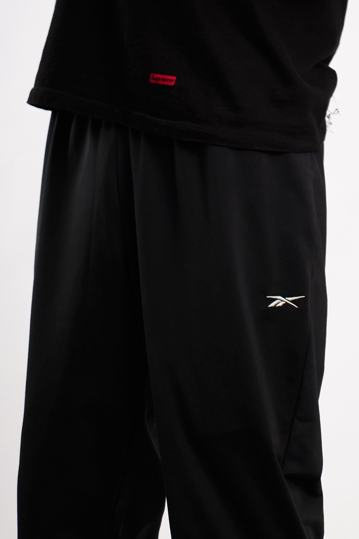 2000 Vintage Reebok Black Track Pant (S/M)