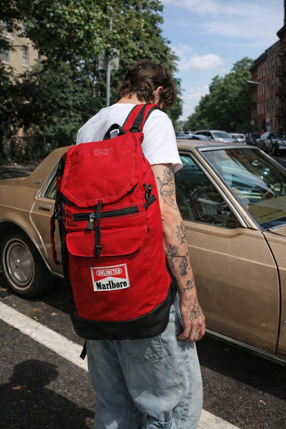 Vintage Marlboro Camping Bag