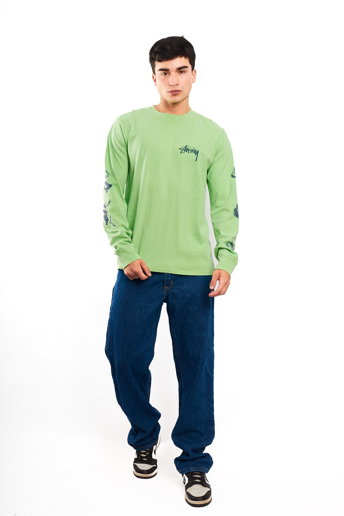 Vintage Stussy Angels Pigment Longsleeve  (M)