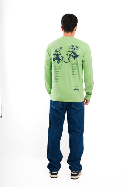 Vintage Stussy Angels Pigment Longsleeve  (M)