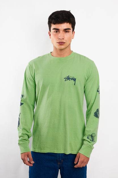 Vintage Stussy Angels Pigment Longsleeve  (M)