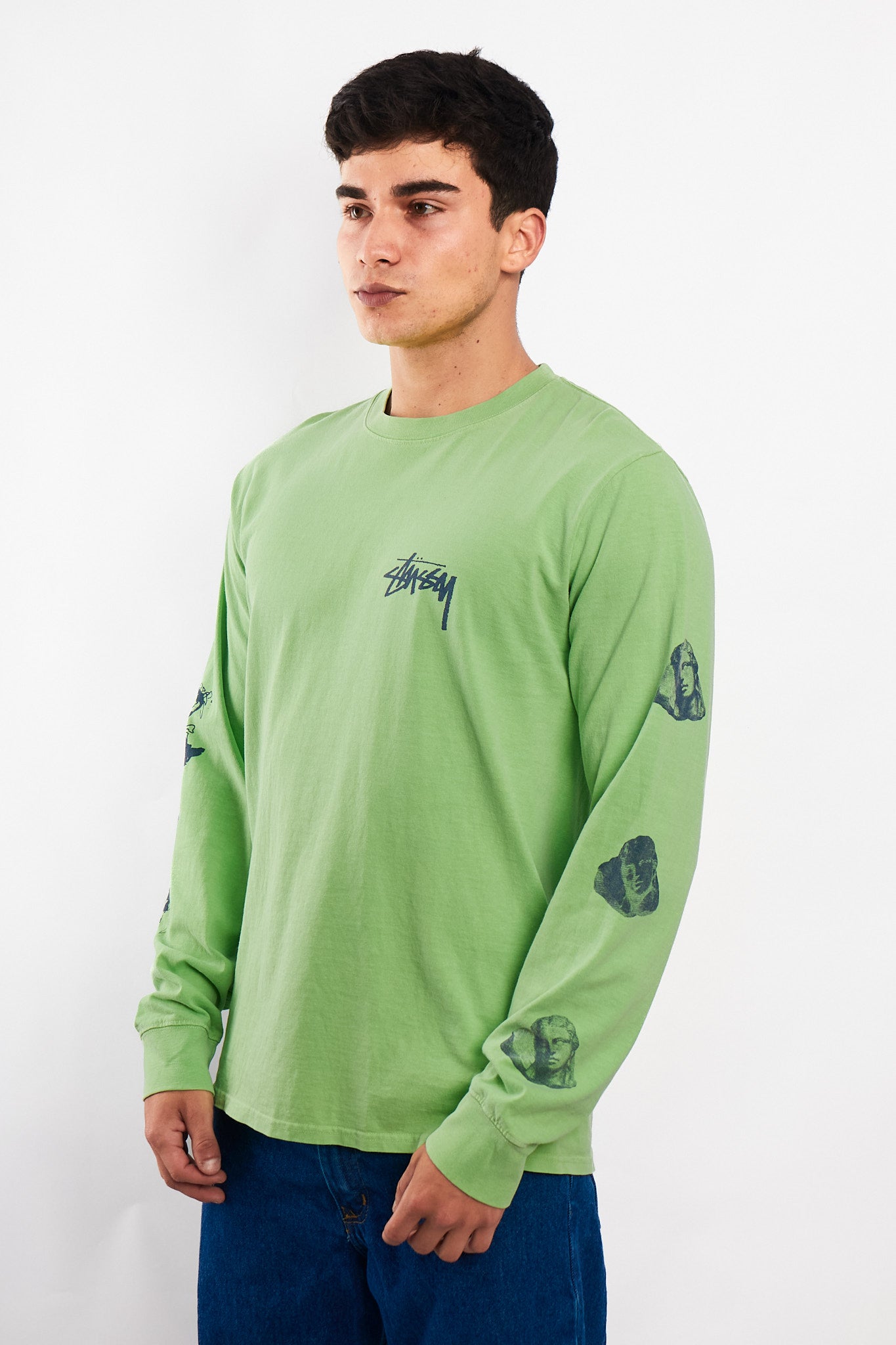 Vintage Stussy Angels Pigment Longsleeve  (M)