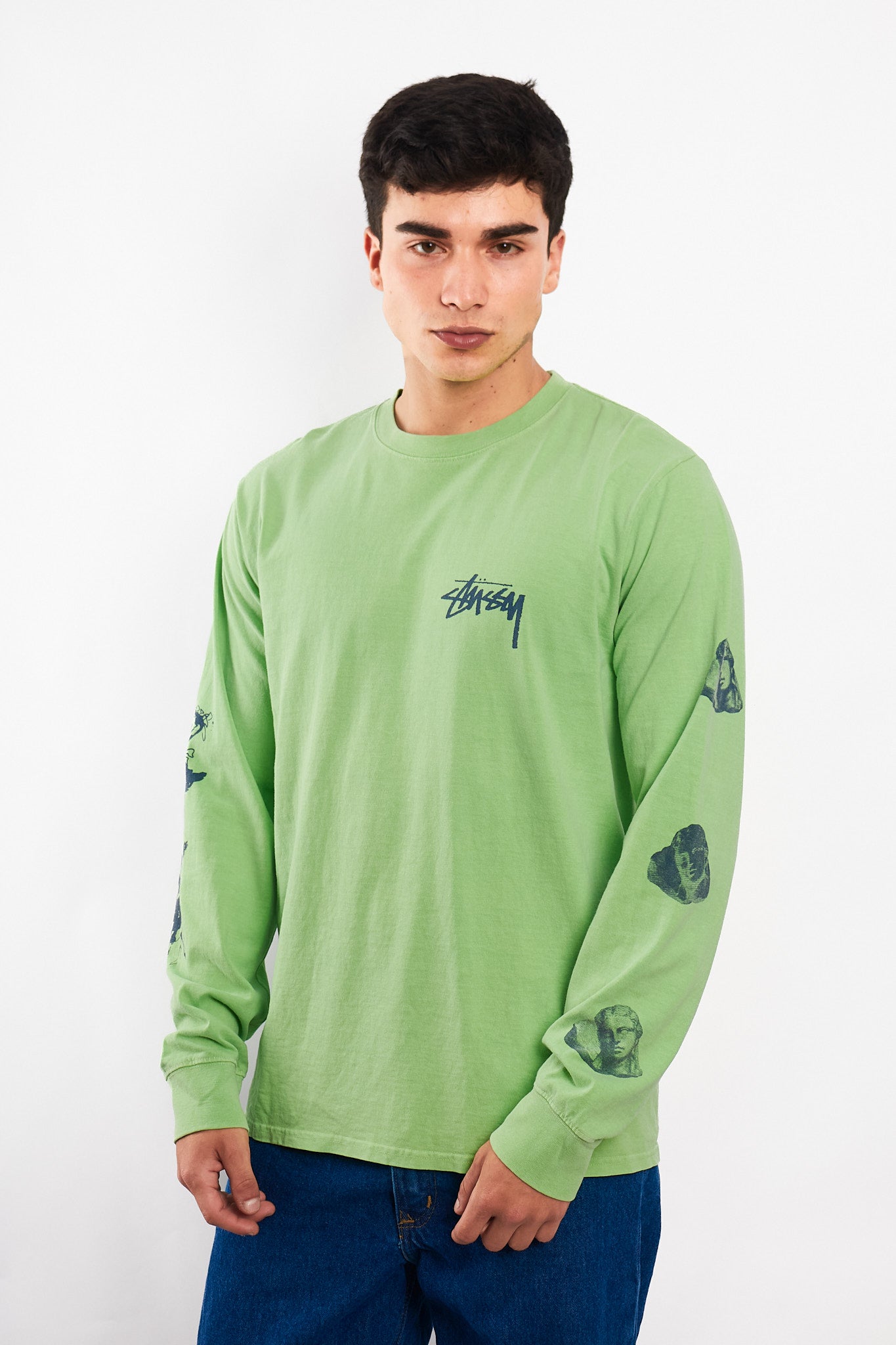 Vintage Stussy Angels Pigment Longsleeve  (M)