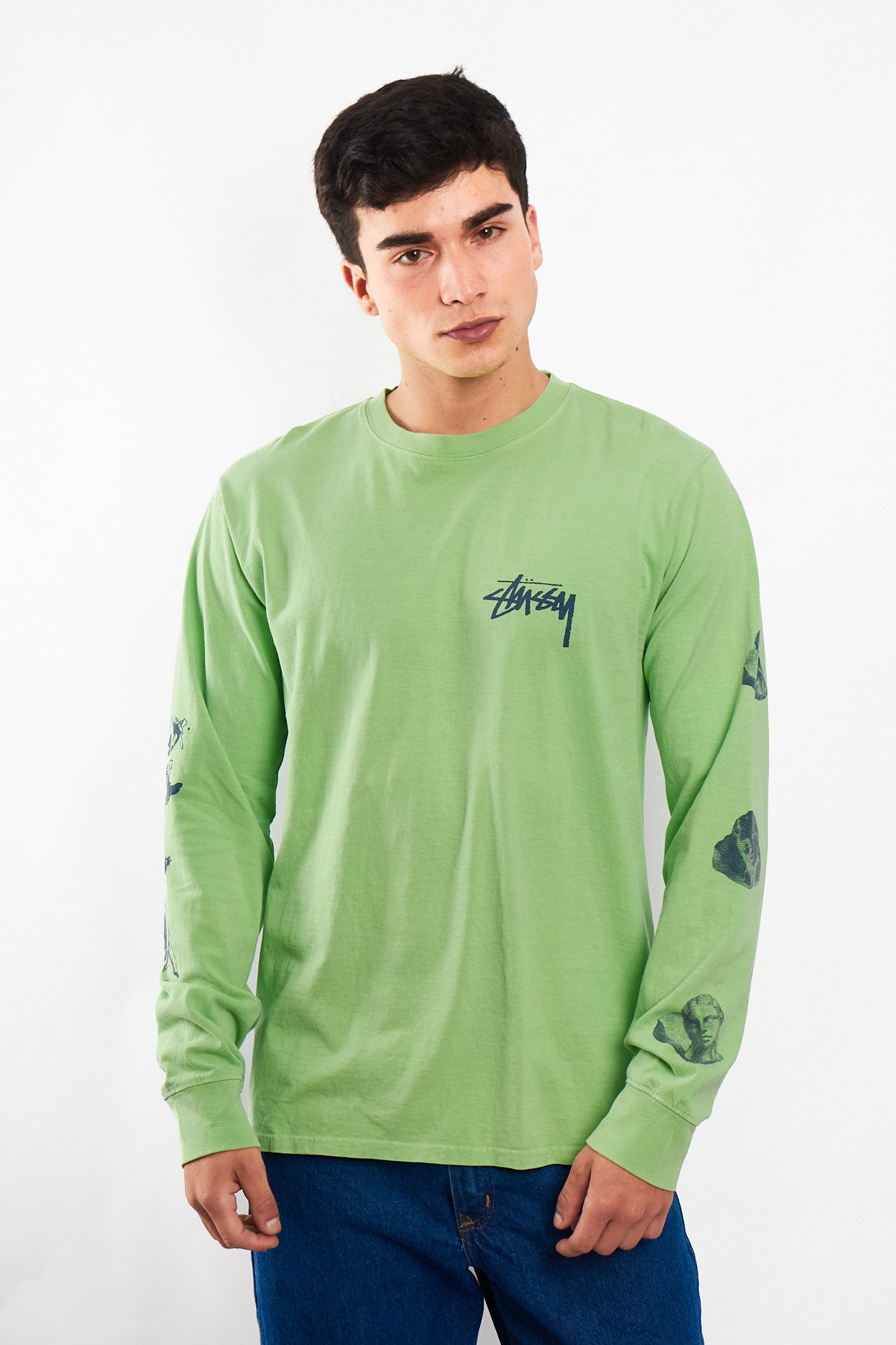 Vintage Stussy Angels Pigment Longsleeve  (M)