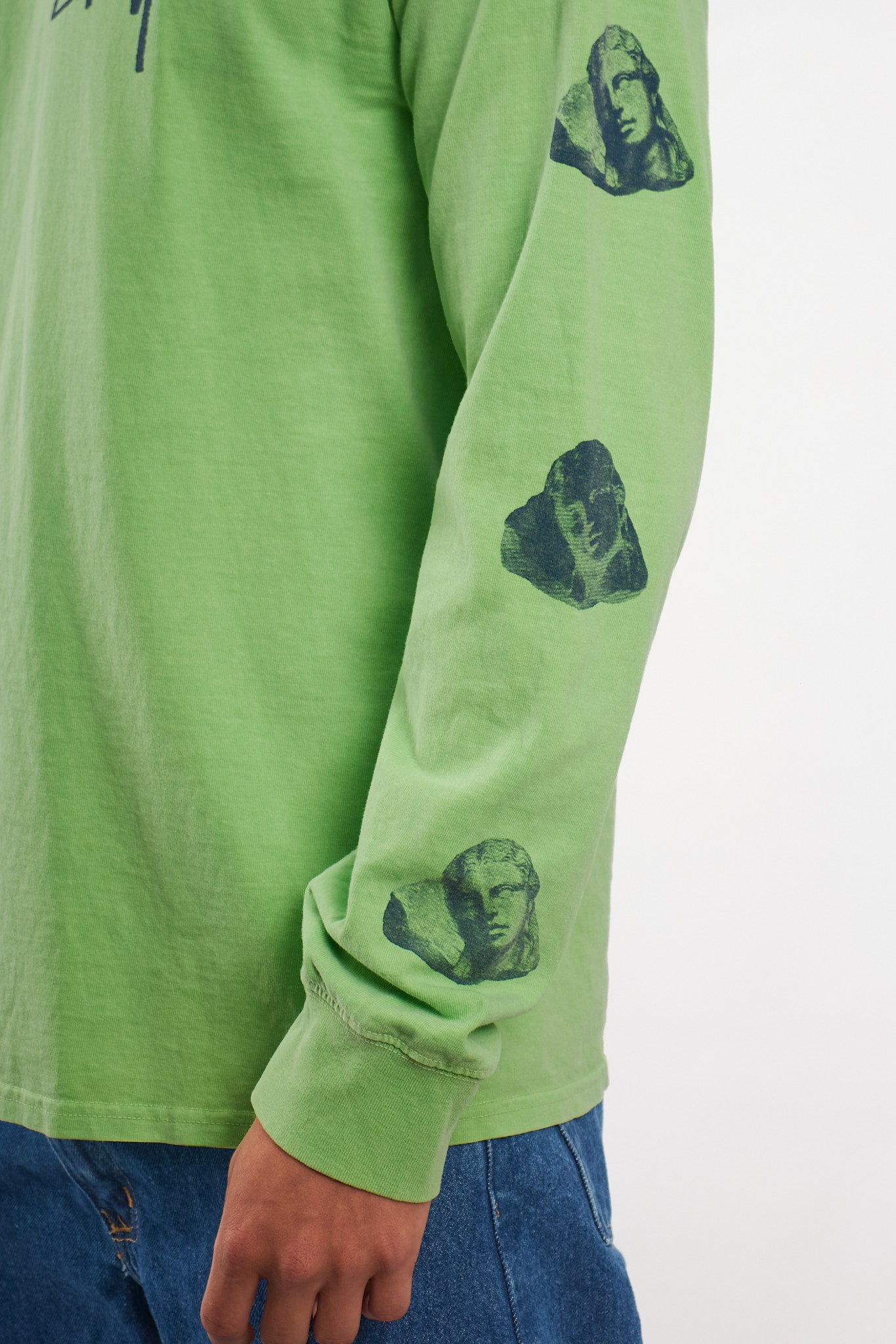 Vintage Stussy Angels Pigment Longsleeve  (M)