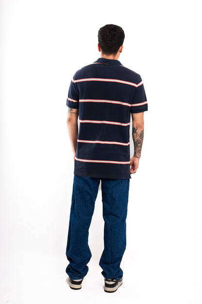 2000 Nautica Striped Polo Shirt (M/L)