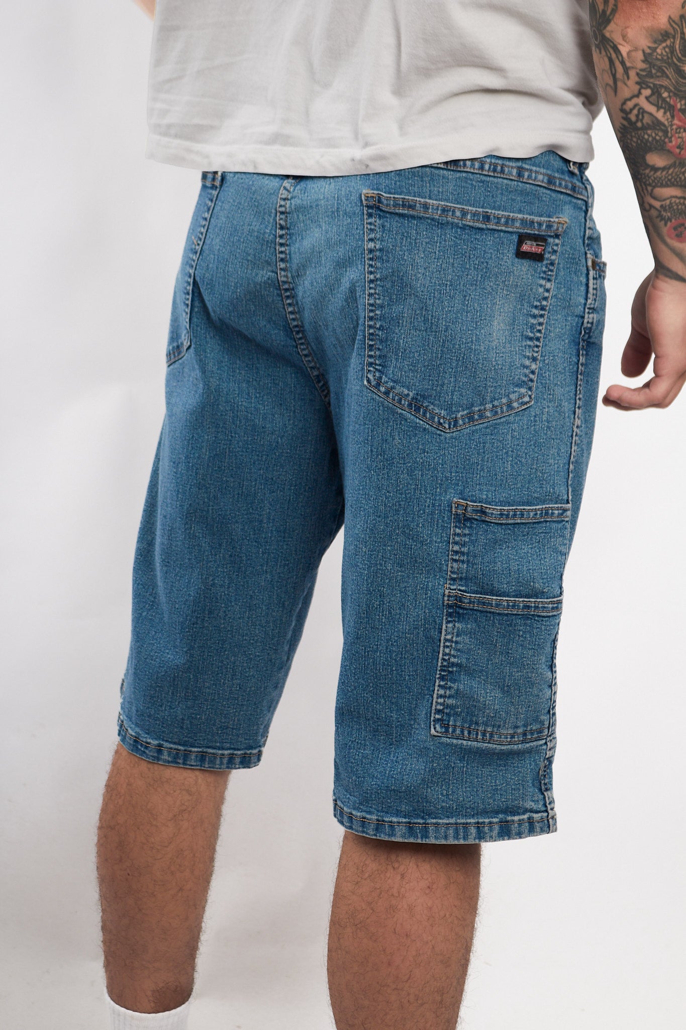 2000 Dickies Denim Carpenter Short (34/36)
