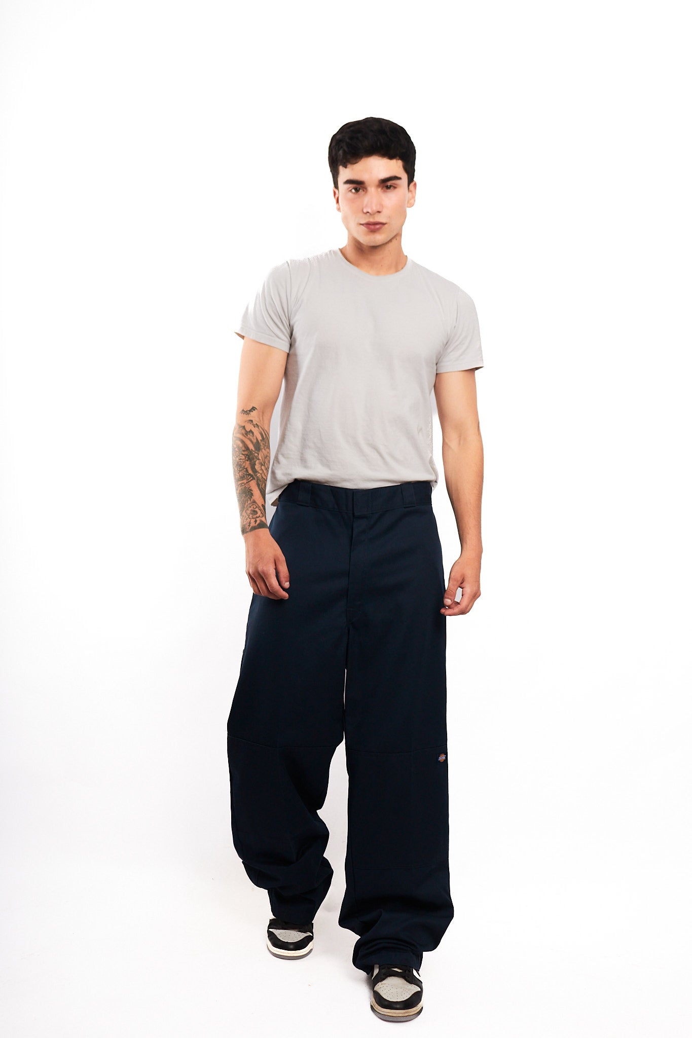 2000 Vintage Dickies Navy Baggy Work Pant (34)