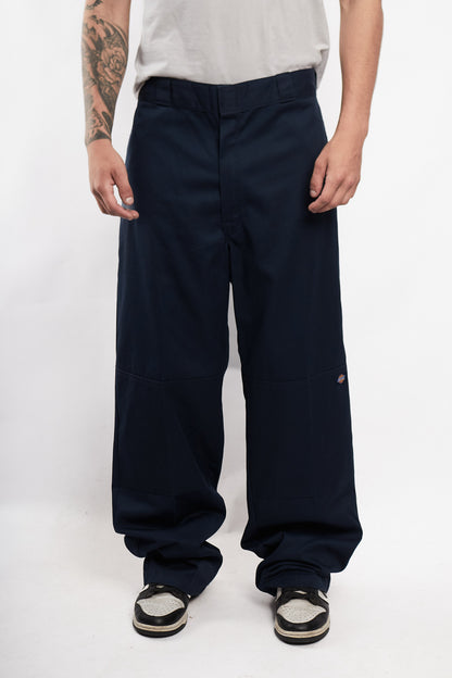 2000 Vintage Dickies Navy Baggy Work Pant (34)