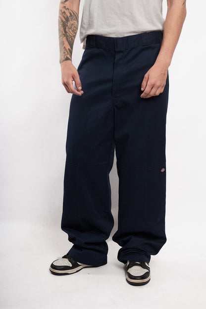 2000 Vintage Dickies Navy Baggy Work Pant (34)