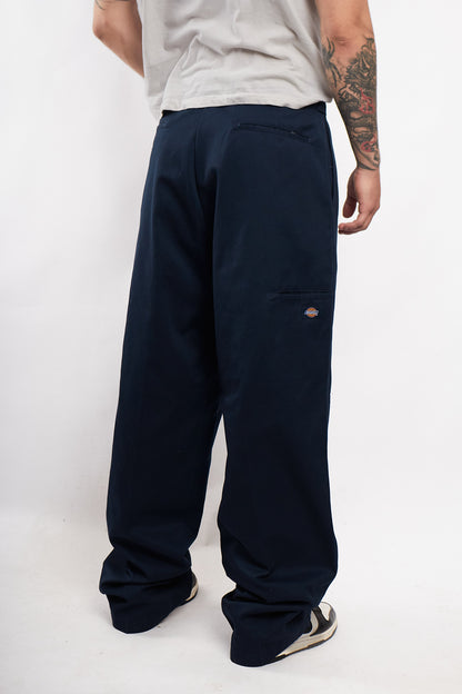 2000 Vintage Dickies Navy Baggy Work Pant (34)