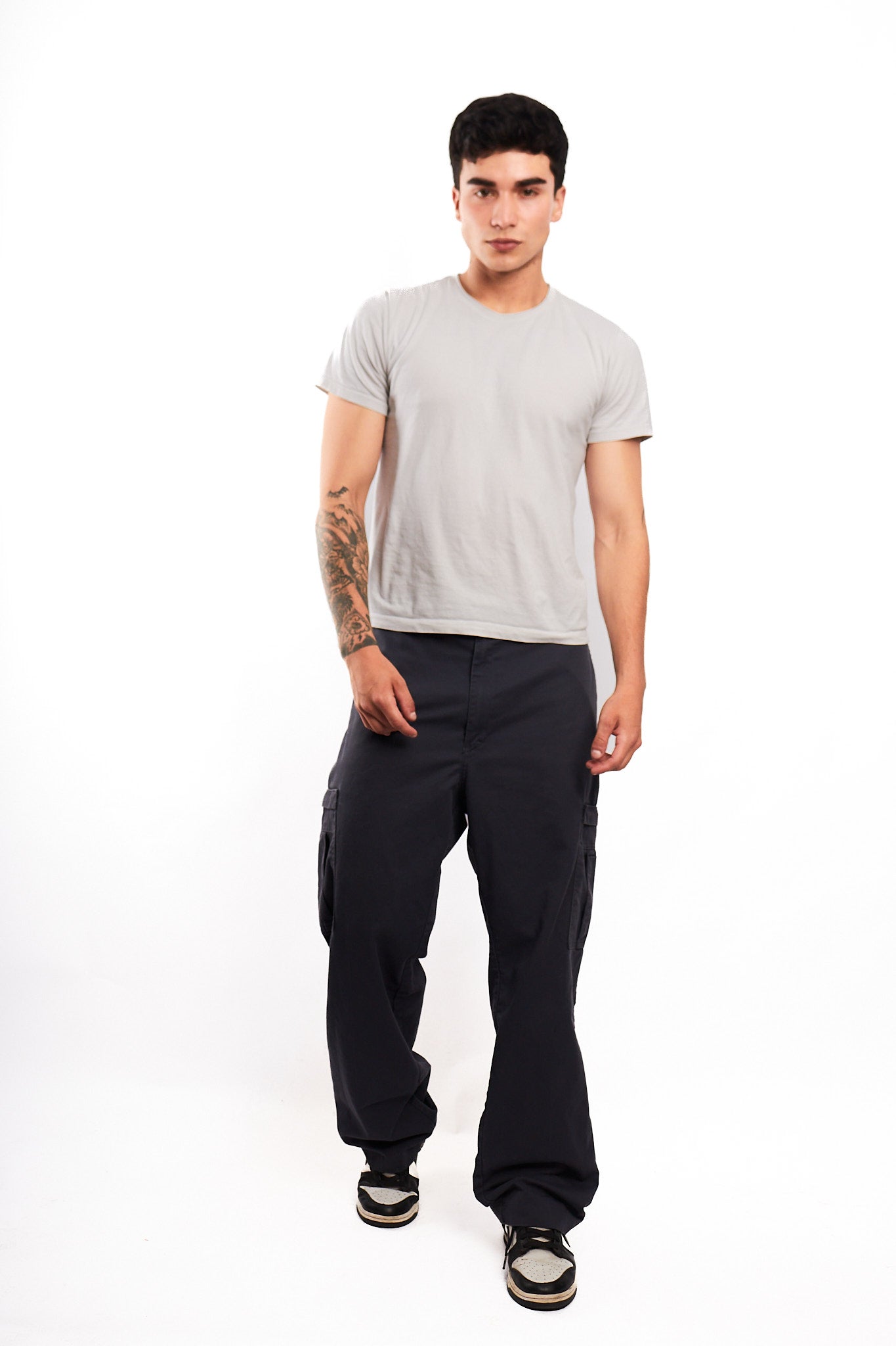 2000 Dickies Steel Blue Baggy Cargo Pant (36)