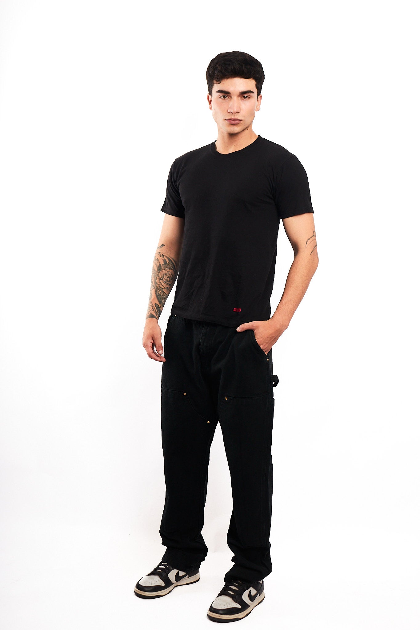 Vintage 2000 Carhartt Black Double Knee Carpenter Pant (32)