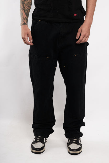 Vintage 2000 Carhartt Black Double Knee Carpenter Pant (32)