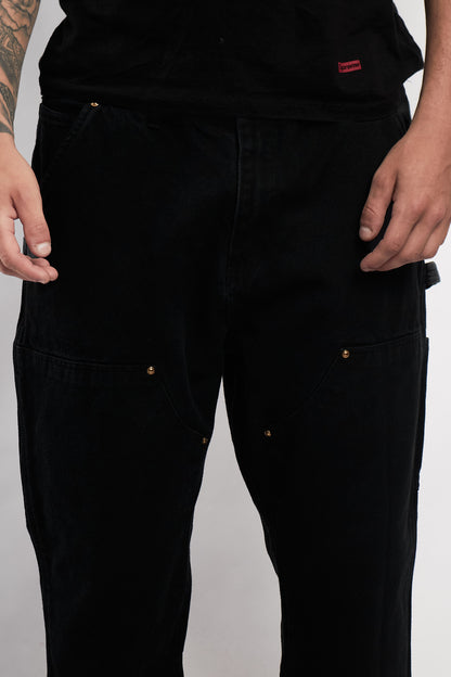 Vintage 2000 Carhartt Black Double Knee Carpenter Pant (32)