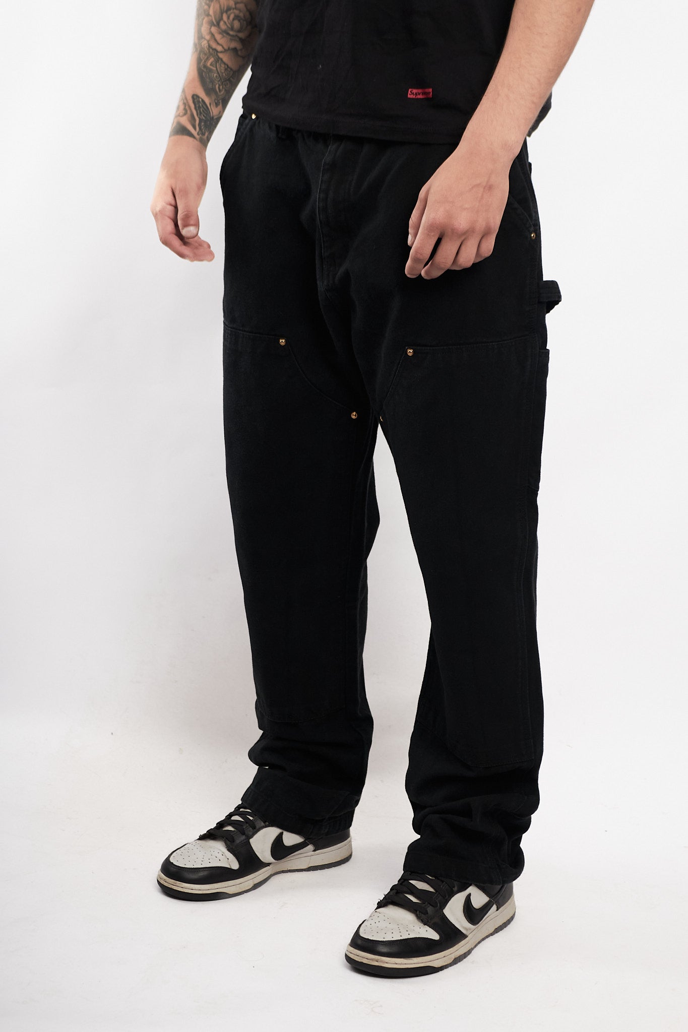 Vintage 2000 Carhartt Black Double Knee Carpenter Pant (32)