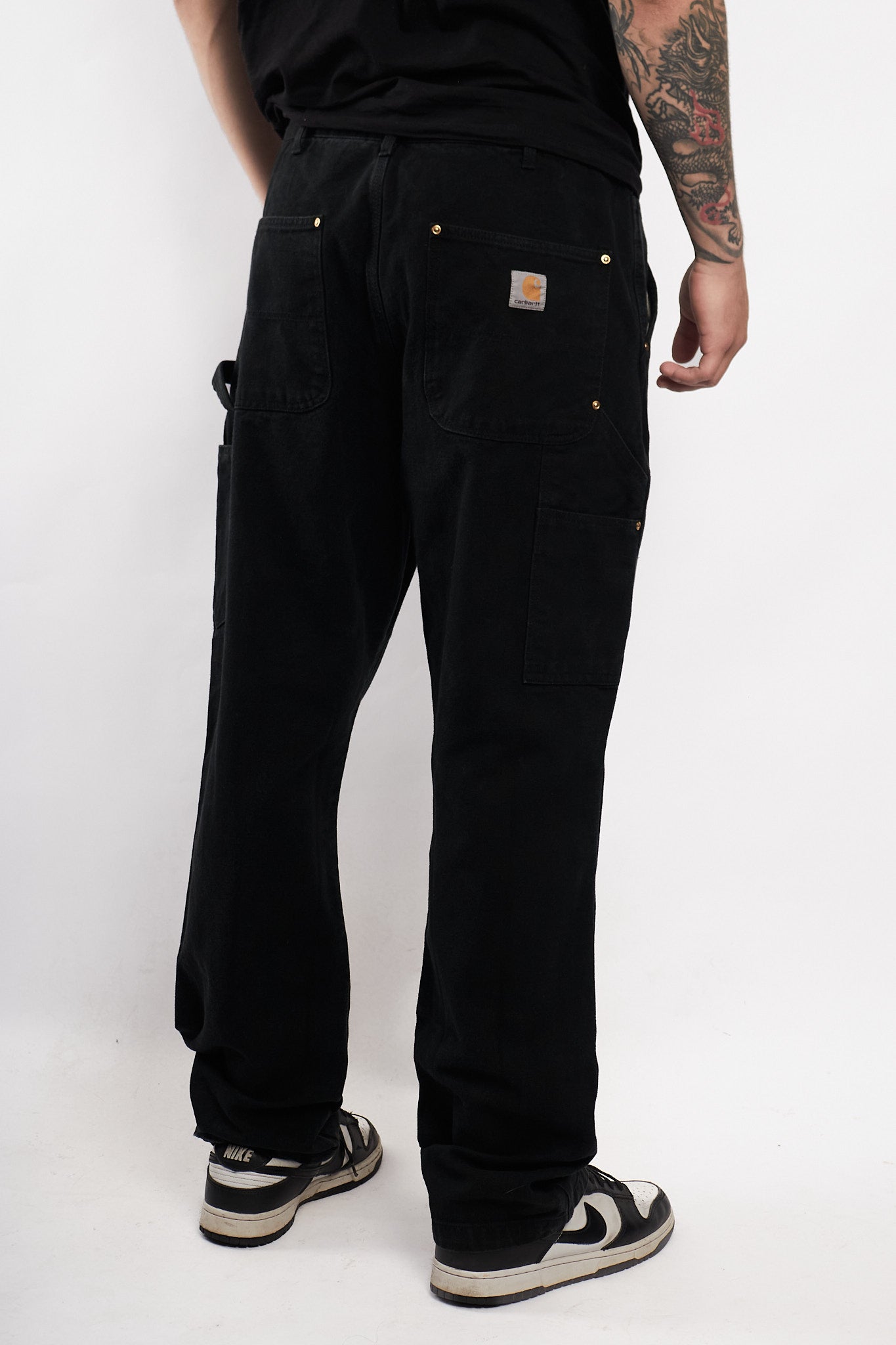 Vintage 2000 Carhartt Black Double Knee Carpenter Pant (32)