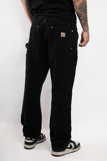 Vintage 2000 Carhartt Black Double Knee Carpenter Pant (32)