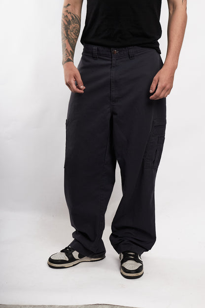 2000 Dickies Steel Blue Baggy Cargo Pant (36/38)