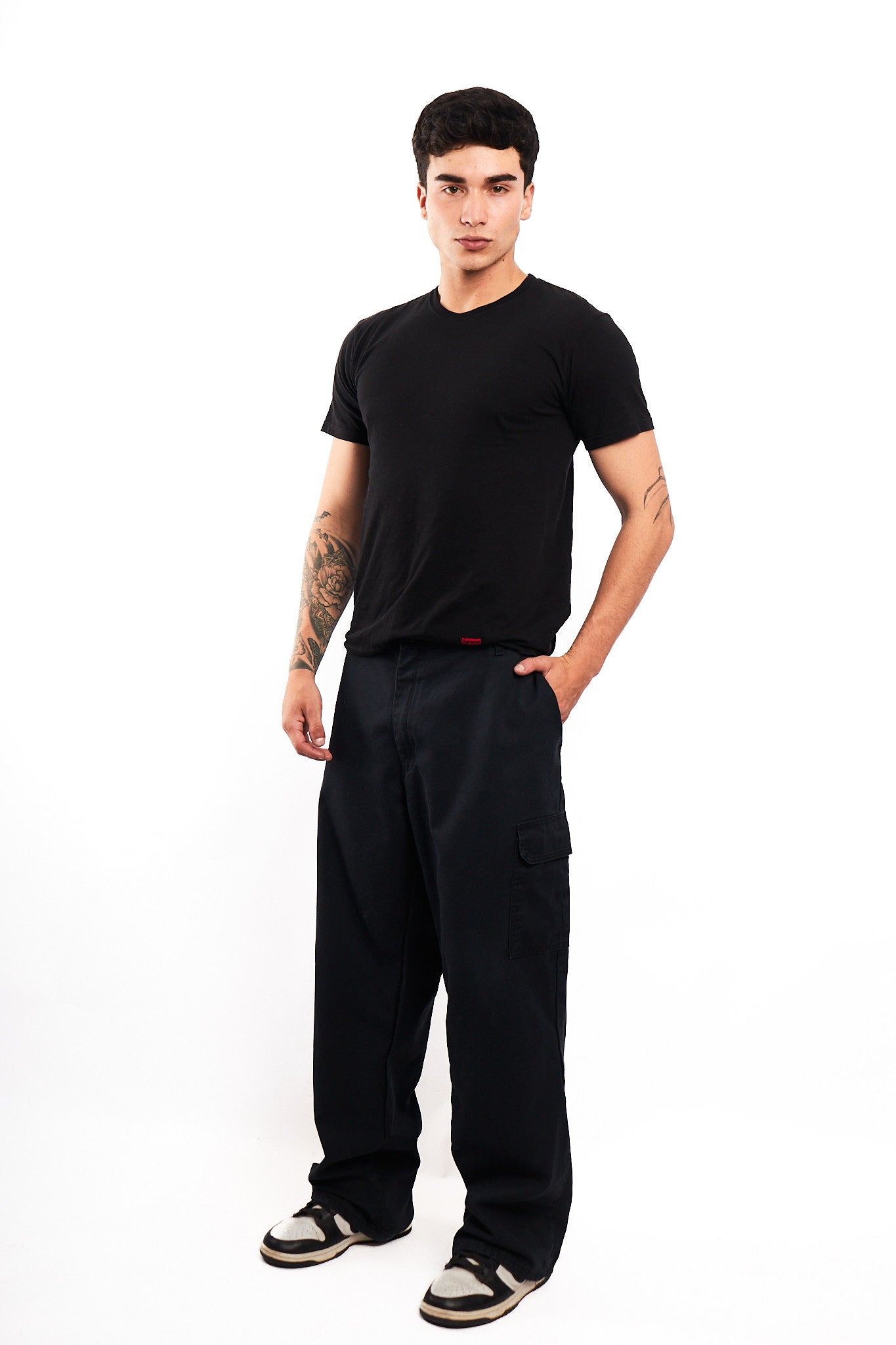 2000 Dickies Night Blue Baggy Cargo Pant (36)
