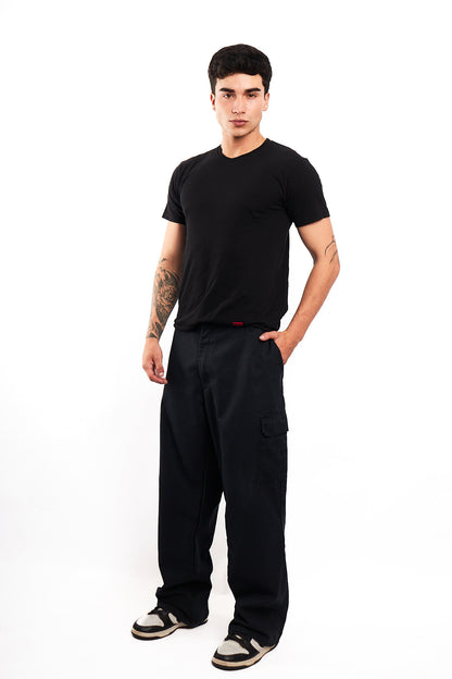 2000 Dickies Night Blue Baggy Cargo Pant (36)