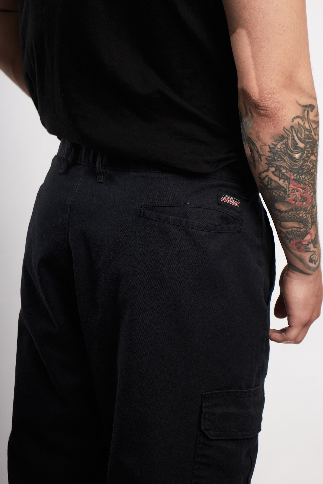 2000 Dickies Night Blue Baggy Cargo Pant (36)